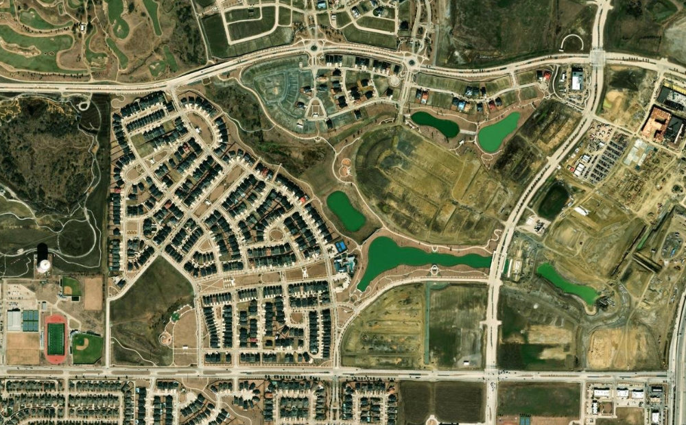 Fields aerial