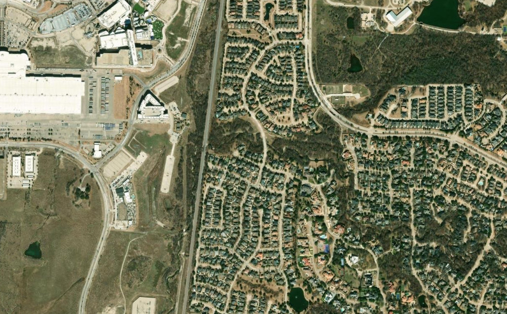 West Plano, 75024 aerial