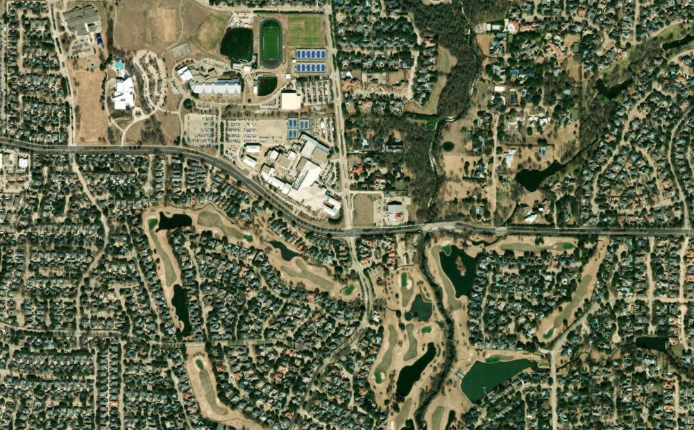 Willow Bend aerial